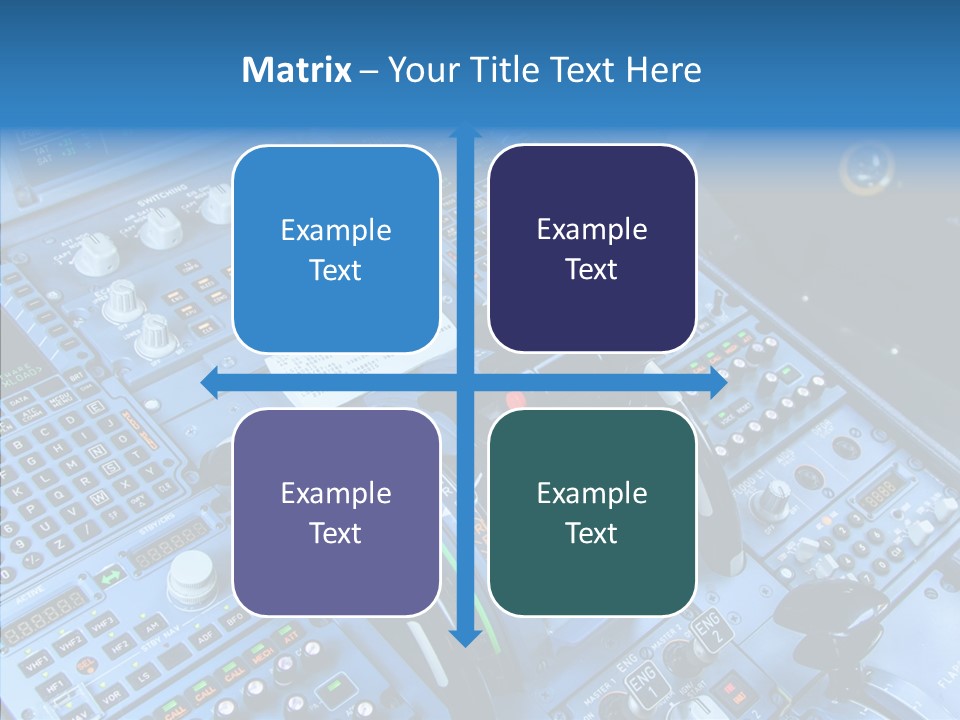 Screen Piloting Jet PowerPoint Template