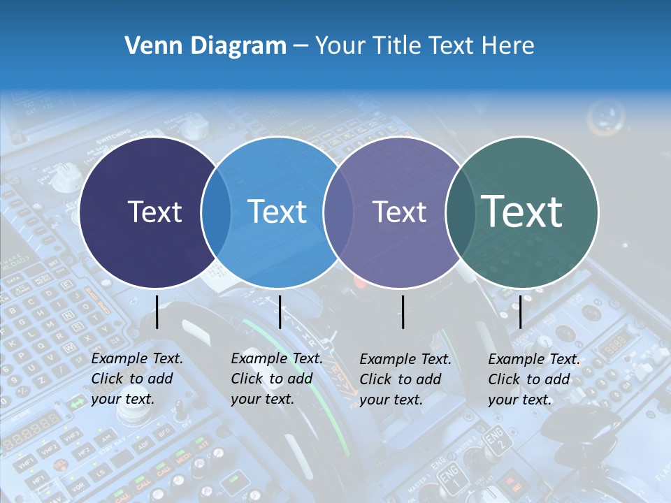 Screen Piloting Jet PowerPoint Template
