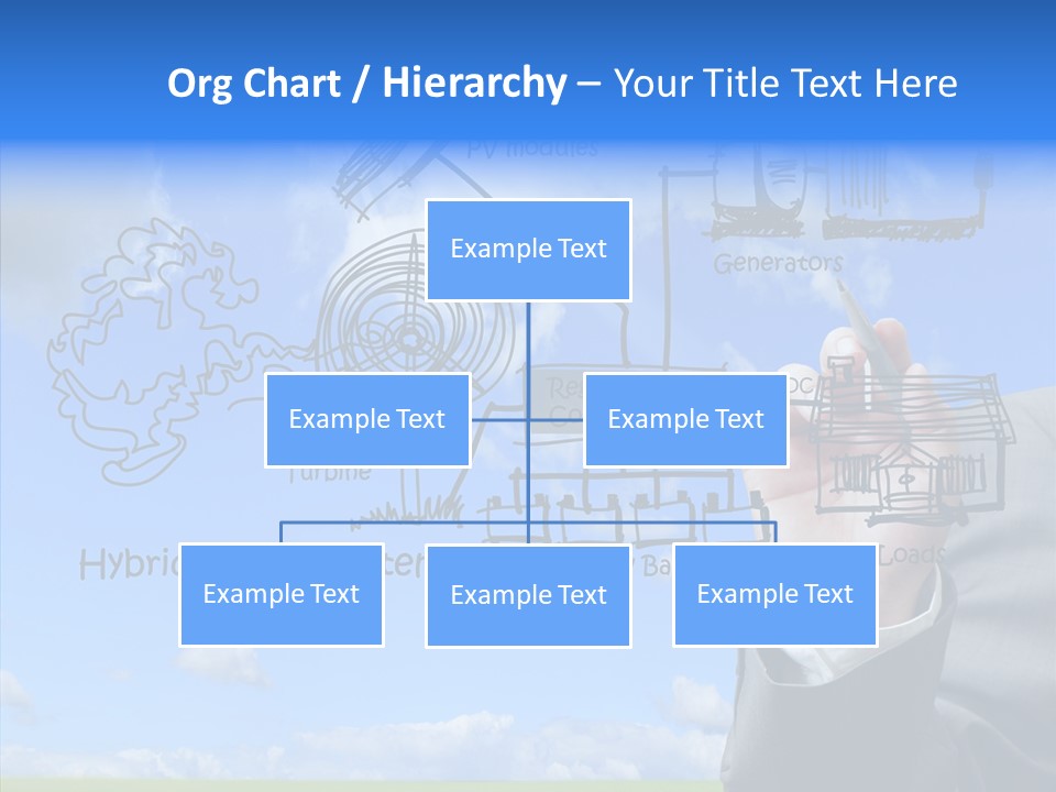 People Business Pencil PowerPoint Template