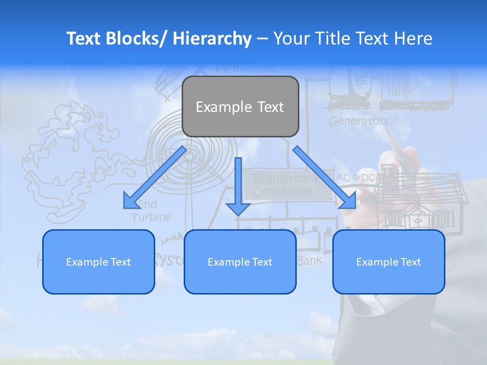 People Business Pencil PowerPoint Template