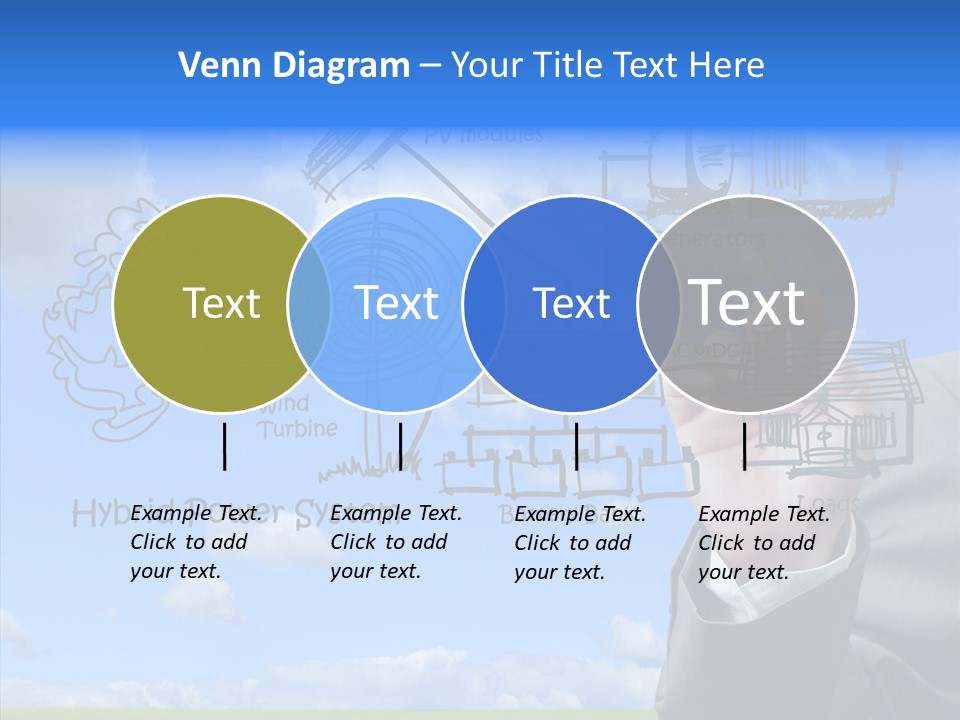 People Business Pencil PowerPoint Template
