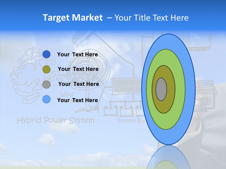 People Business Pencil PowerPoint Template