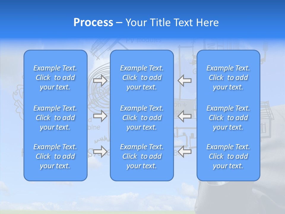 People Business Pencil PowerPoint Template