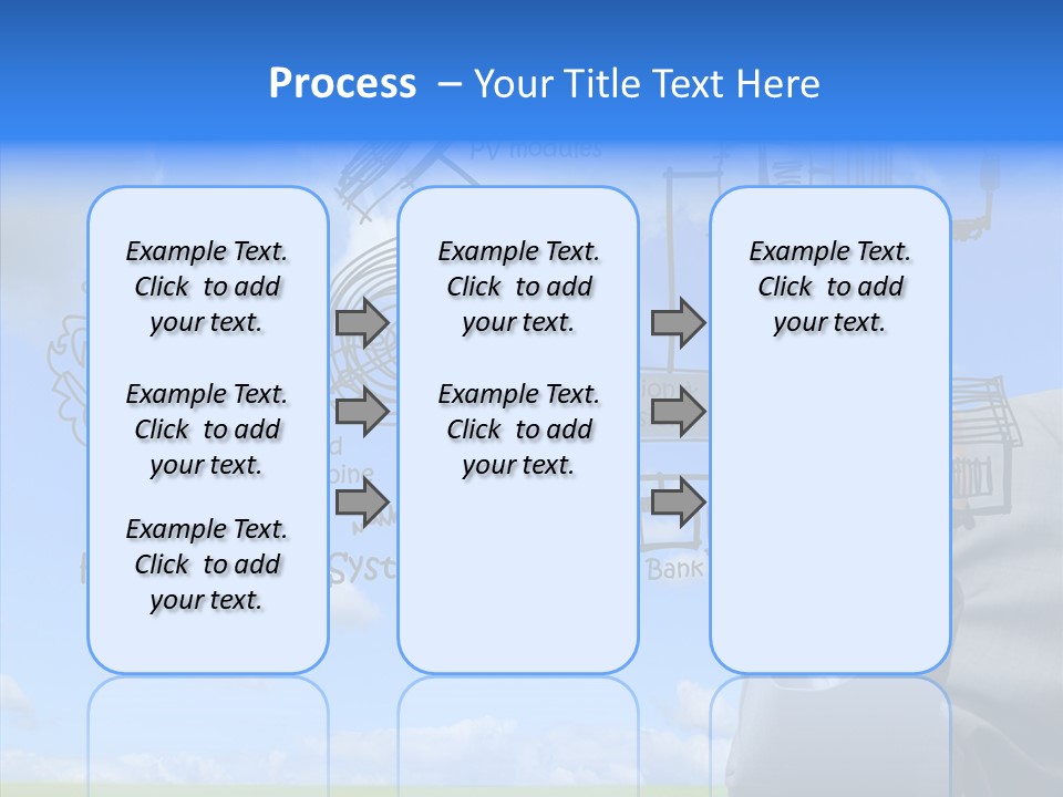 People Business Pencil PowerPoint Template