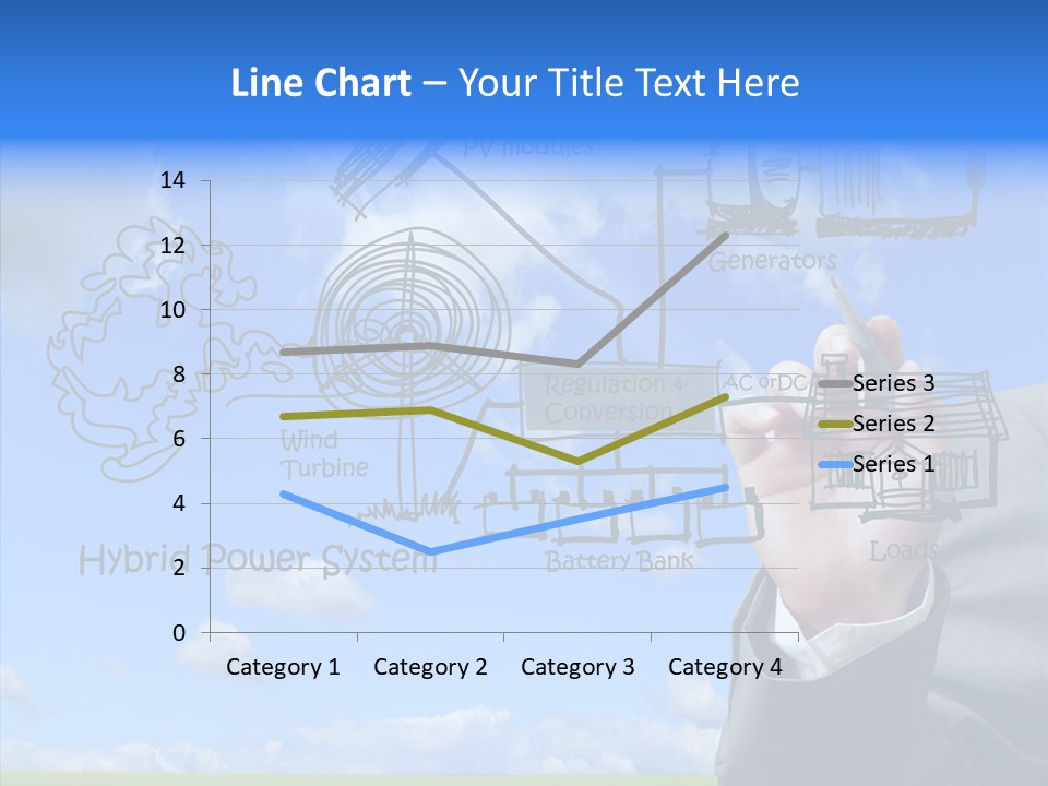People Business Pencil PowerPoint Template