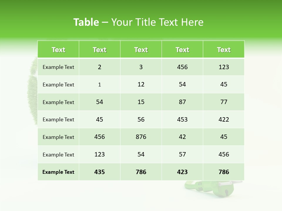 Ecology Environmental Protection PowerPoint Template