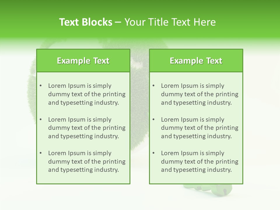 Ecology Environmental Protection PowerPoint Template