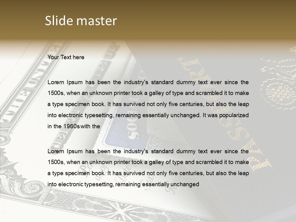 Permit Immigration Visit PowerPoint Template