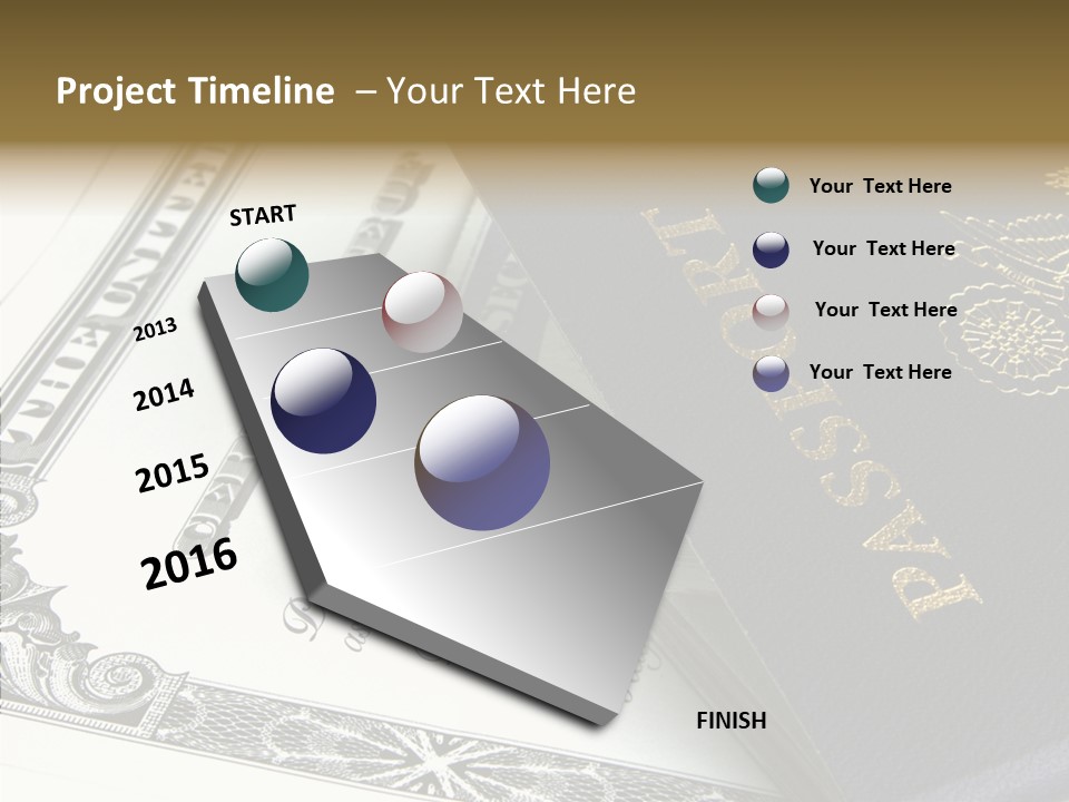 Permit Immigration Visit PowerPoint Template