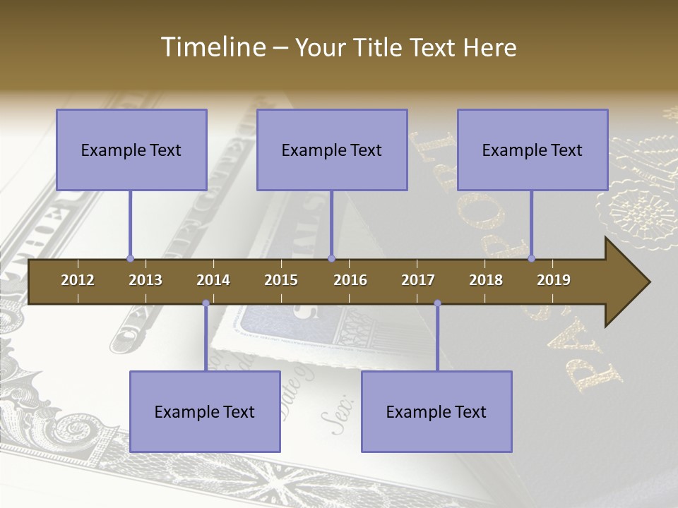 Permit Immigration Visit PowerPoint Template