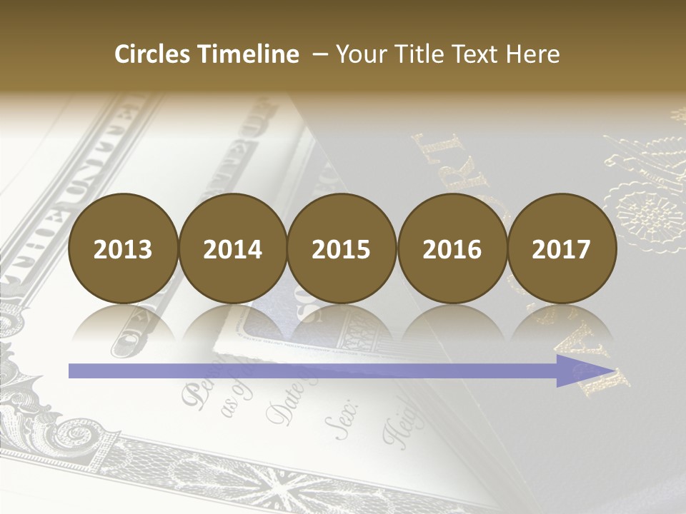 Permit Immigration Visit PowerPoint Template