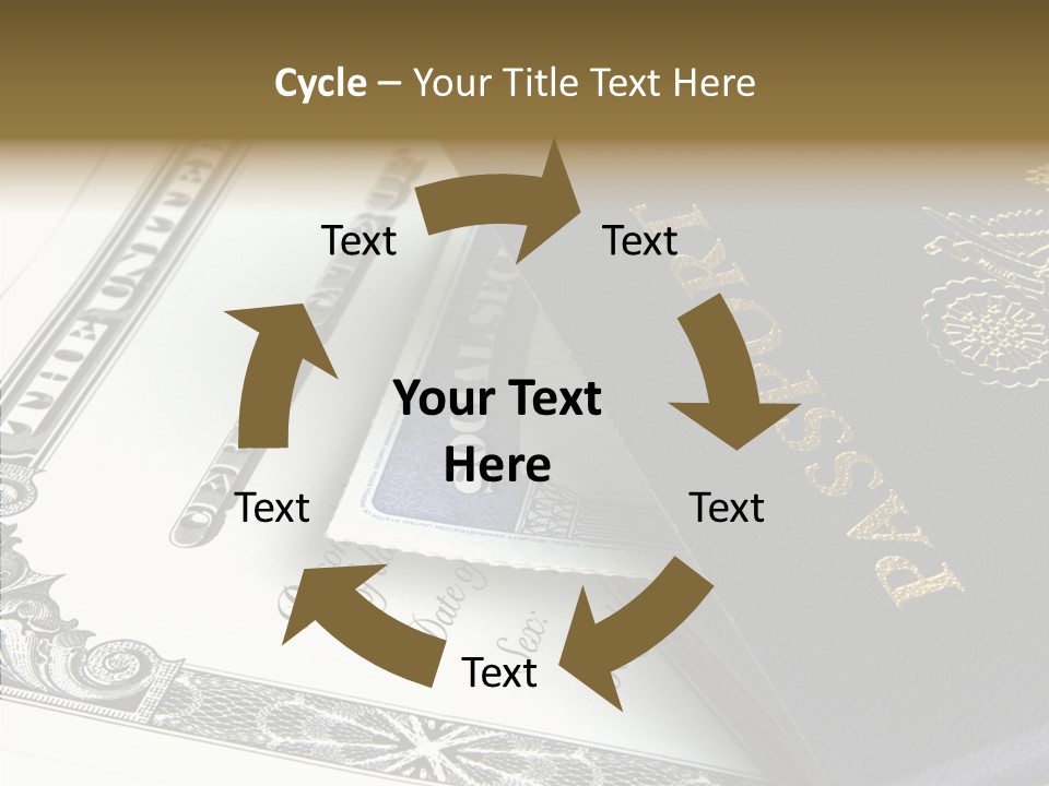 Permit Immigration Visit PowerPoint Template