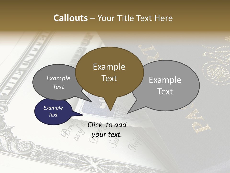 Permit Immigration Visit PowerPoint Template