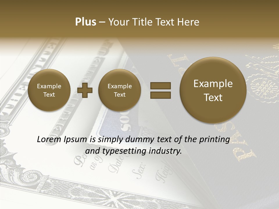 Permit Immigration Visit PowerPoint Template