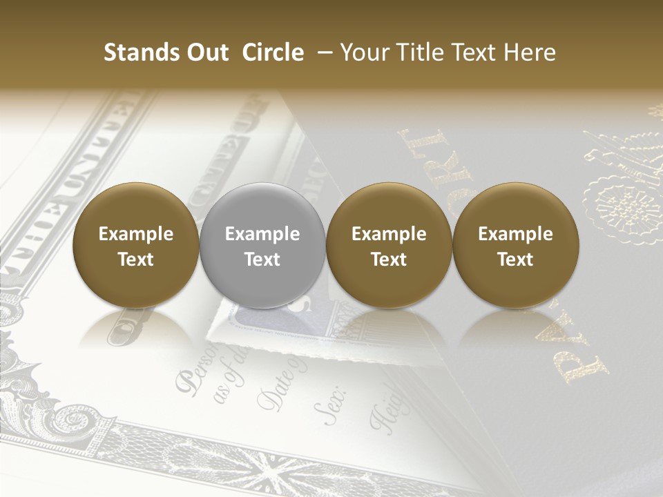 Permit Immigration Visit PowerPoint Template