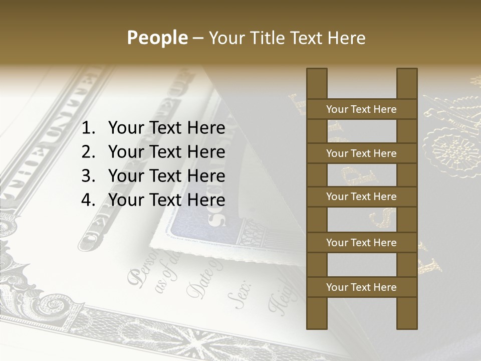 Permit Immigration Visit PowerPoint Template