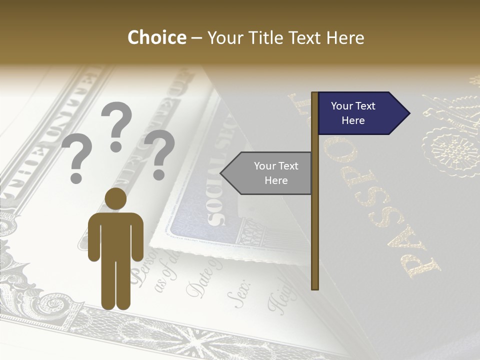 Permit Immigration Visit PowerPoint Template