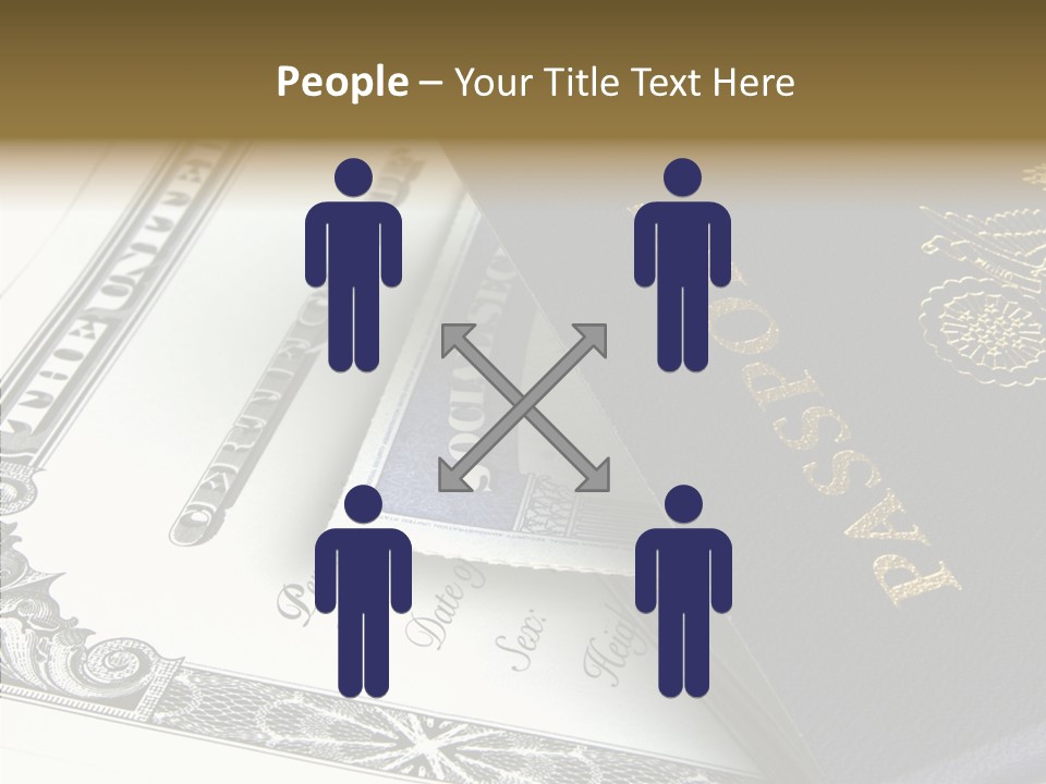 Permit Immigration Visit PowerPoint Template