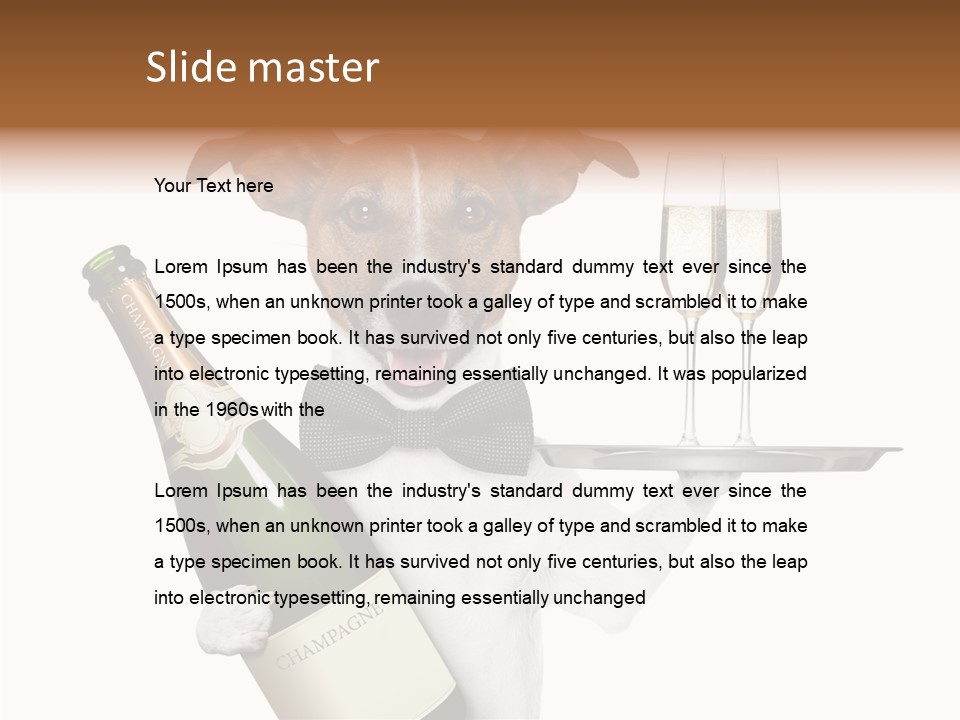 Lucky Glass New PowerPoint Template