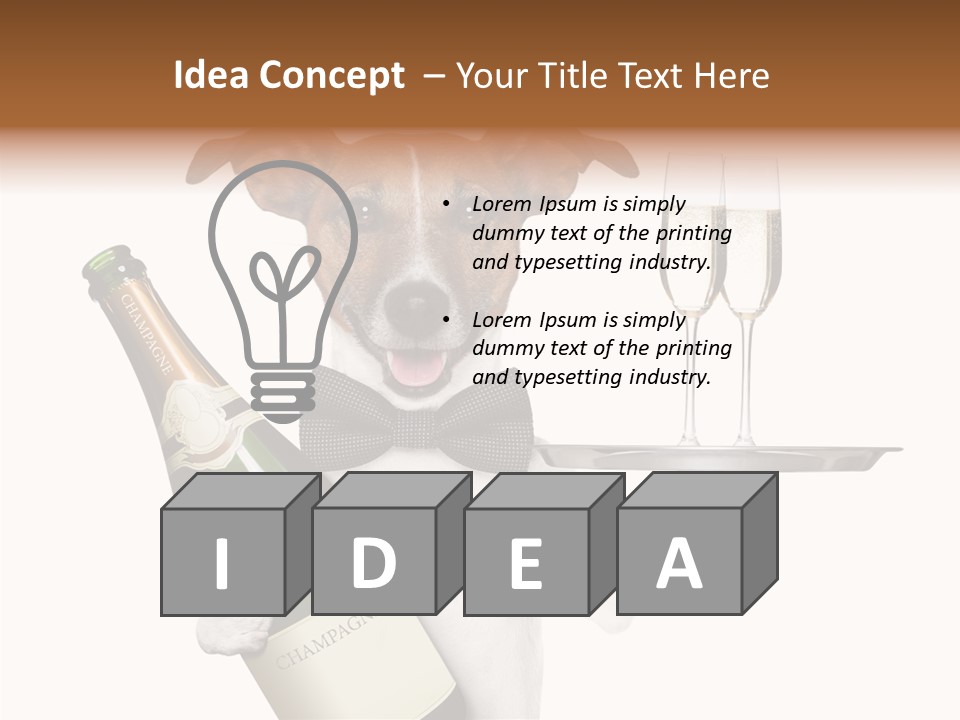 Lucky Glass New PowerPoint Template