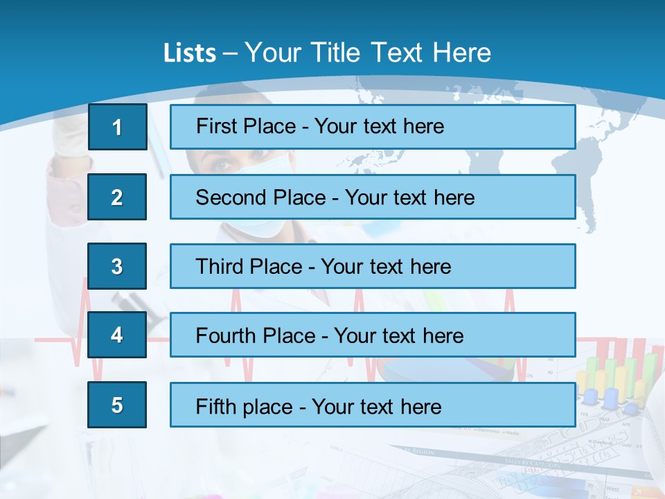 Education Beaker Chemist PowerPoint Template