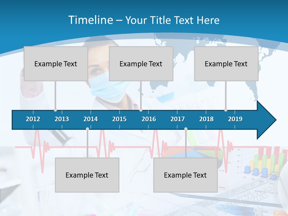 Education Beaker Chemist PowerPoint Template