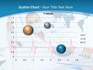 Education Beaker Chemist PowerPoint Template