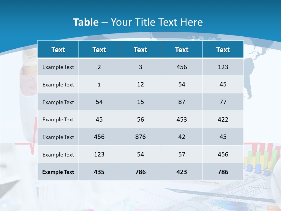 Education Beaker Chemist PowerPoint Template
