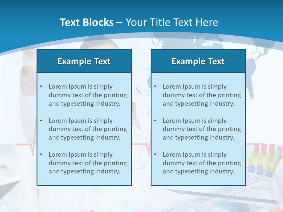 Education Beaker Chemist PowerPoint Template