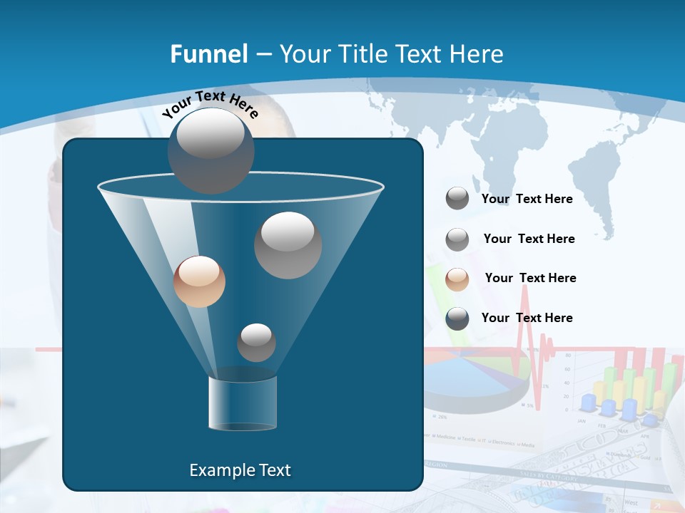 Education Beaker Chemist PowerPoint Template