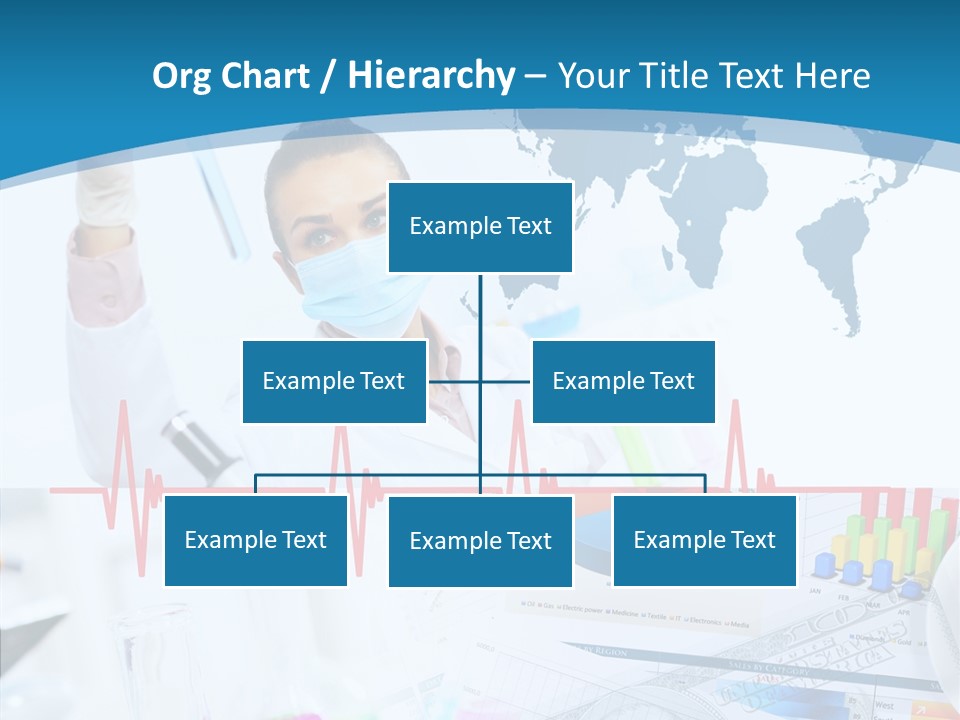 Education Beaker Chemist PowerPoint Template