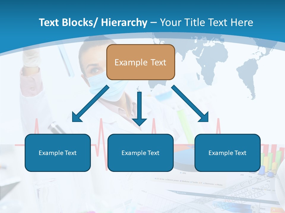 Education Beaker Chemist PowerPoint Template