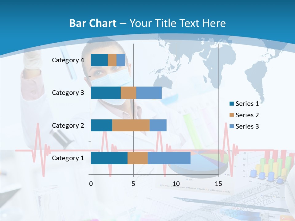 Education Beaker Chemist PowerPoint Template
