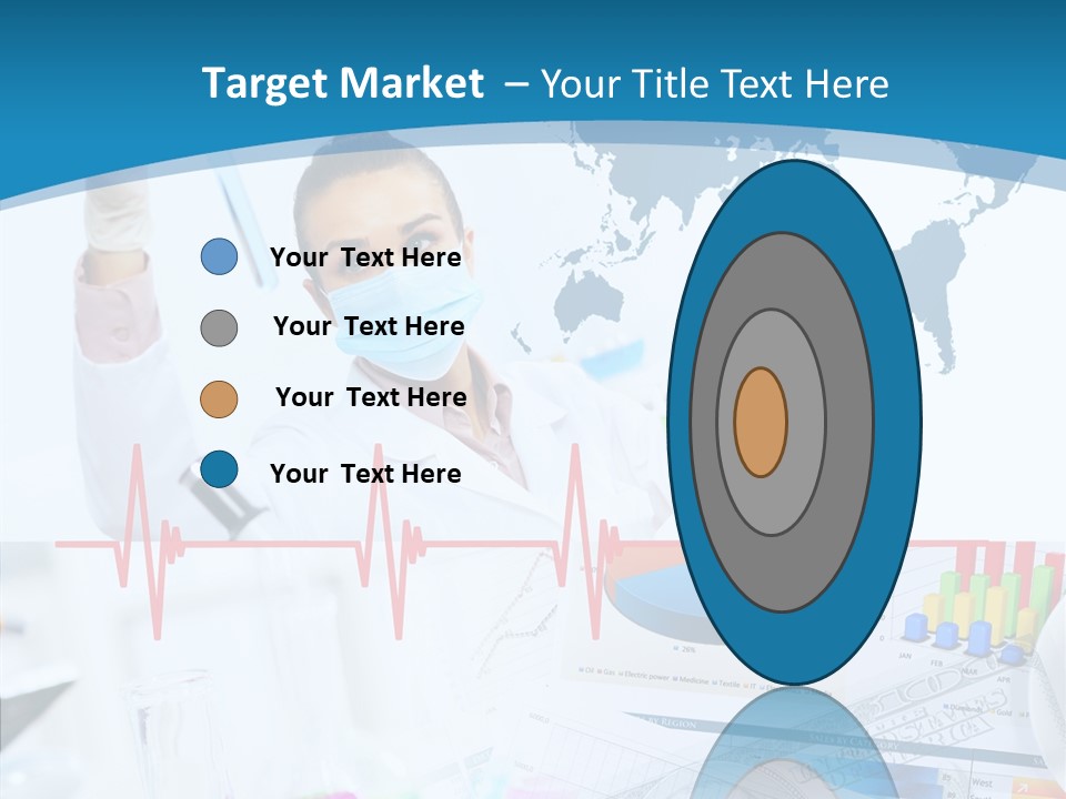 Education Beaker Chemist PowerPoint Template