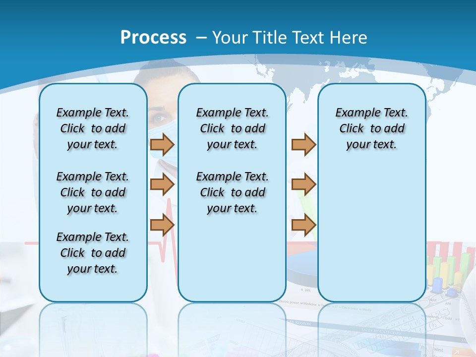 Education Beaker Chemist PowerPoint Template