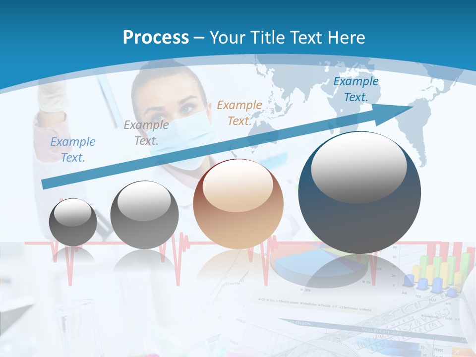 Education Beaker Chemist PowerPoint Template