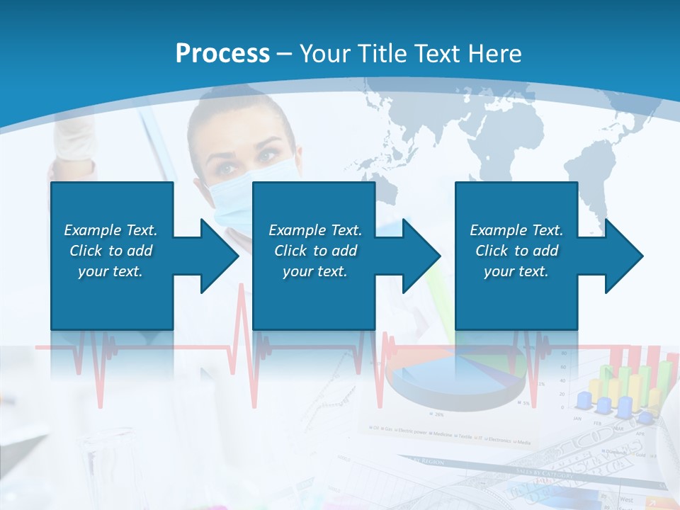 Education Beaker Chemist PowerPoint Template