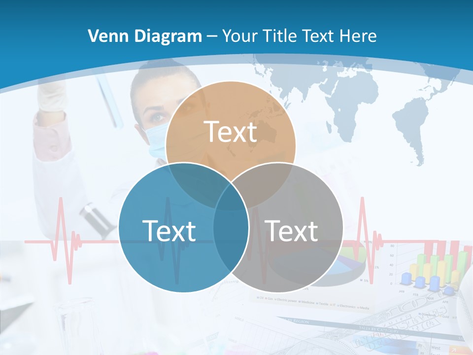 Education Beaker Chemist PowerPoint Template