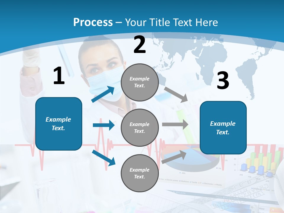 Education Beaker Chemist PowerPoint Template
