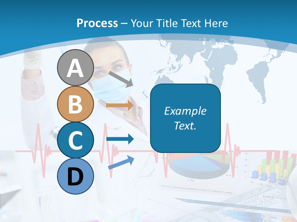 Education Beaker Chemist PowerPoint Template