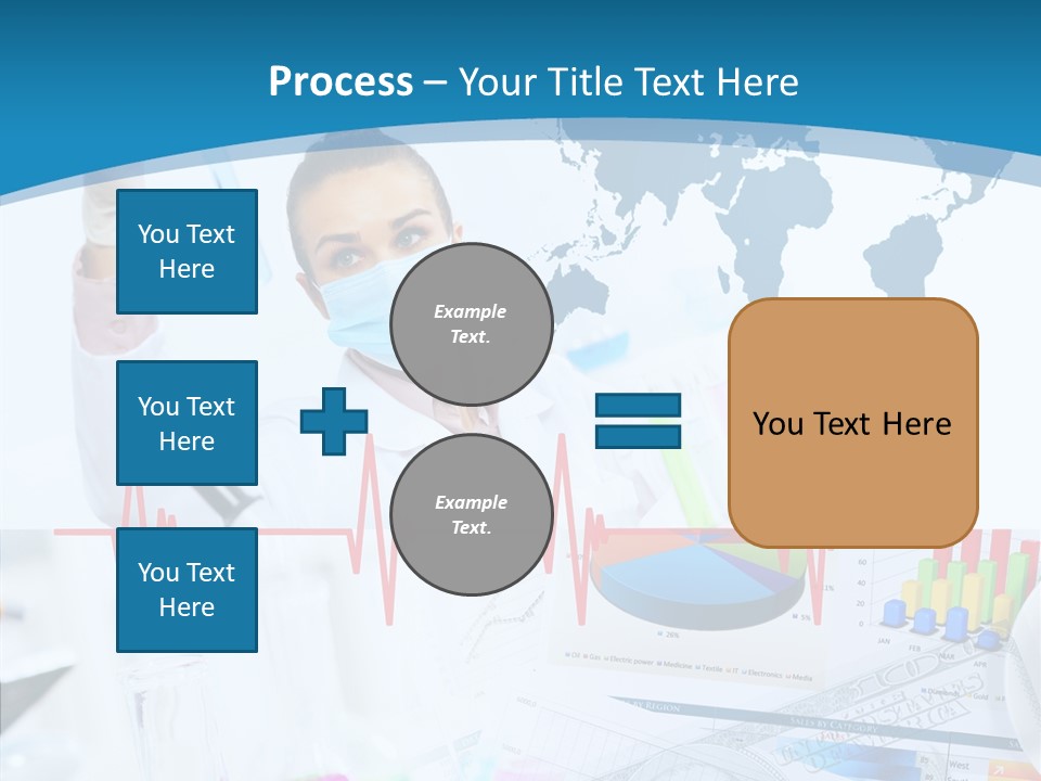Education Beaker Chemist PowerPoint Template