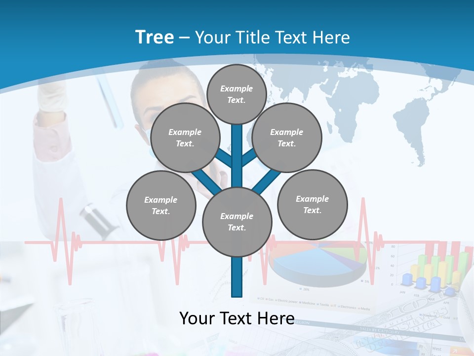 Education Beaker Chemist PowerPoint Template