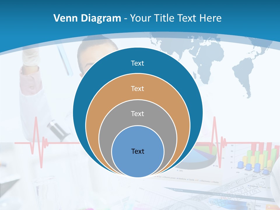 Education Beaker Chemist PowerPoint Template