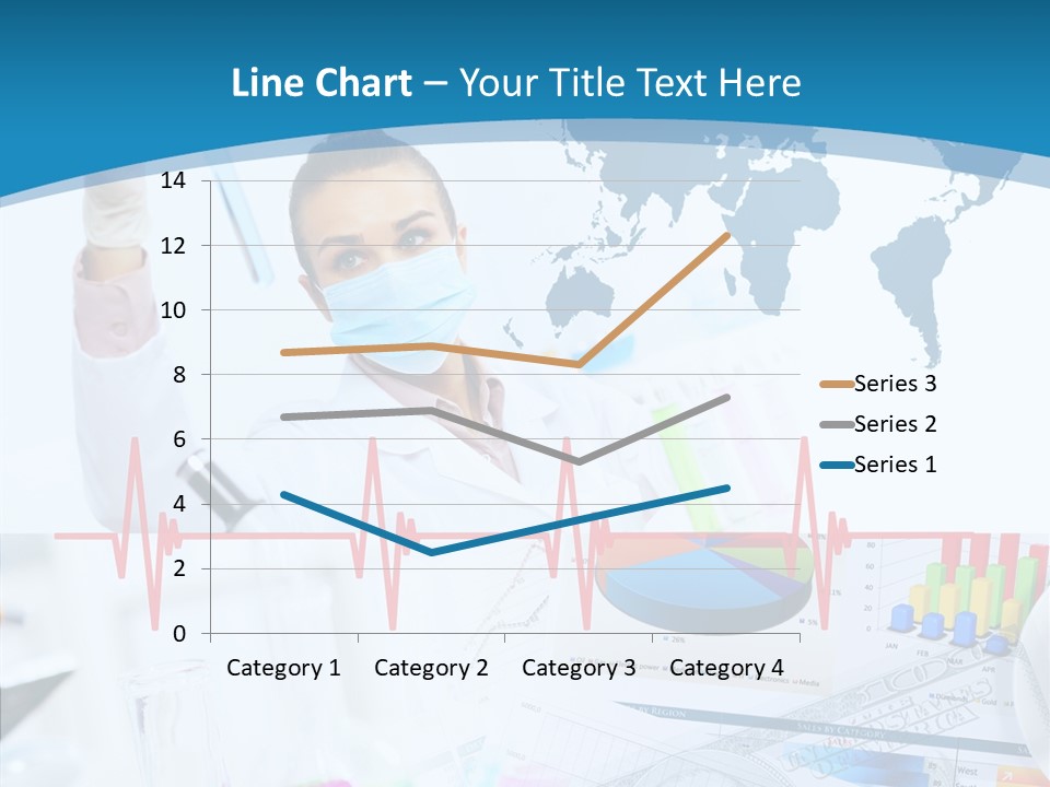Education Beaker Chemist PowerPoint Template