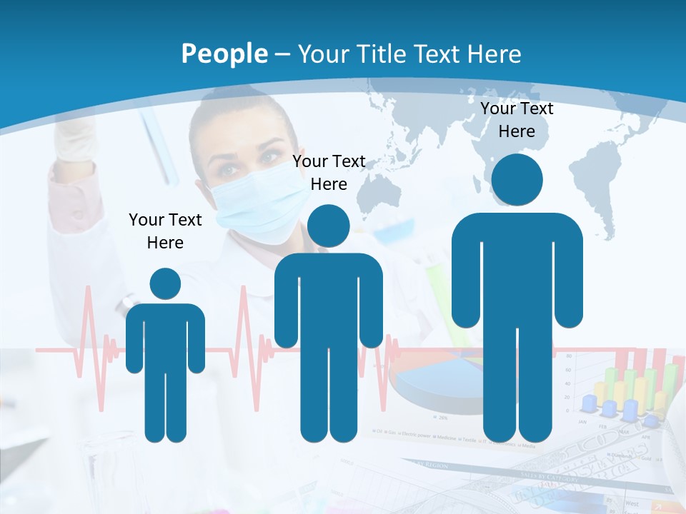 Education Beaker Chemist PowerPoint Template