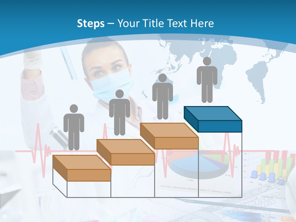 Education Beaker Chemist PowerPoint Template