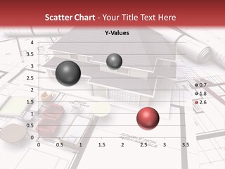 Illustration Mock Up Real Estate PowerPoint Template