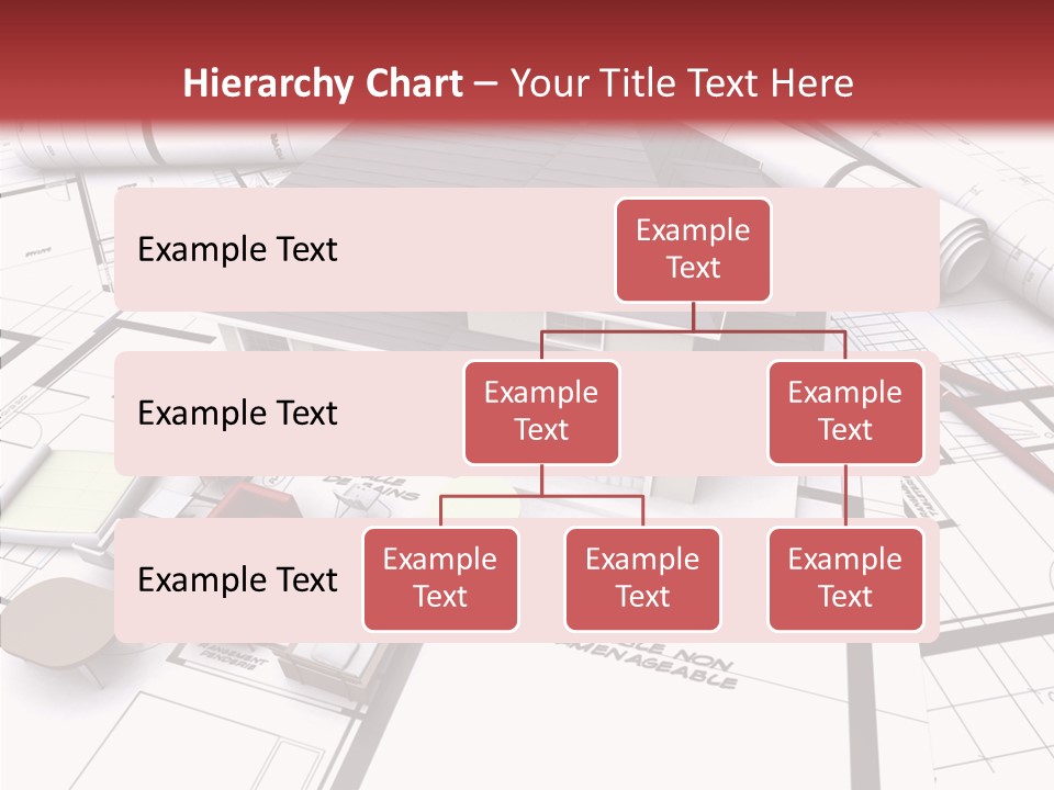 Illustration Mock Up Real Estate PowerPoint Template