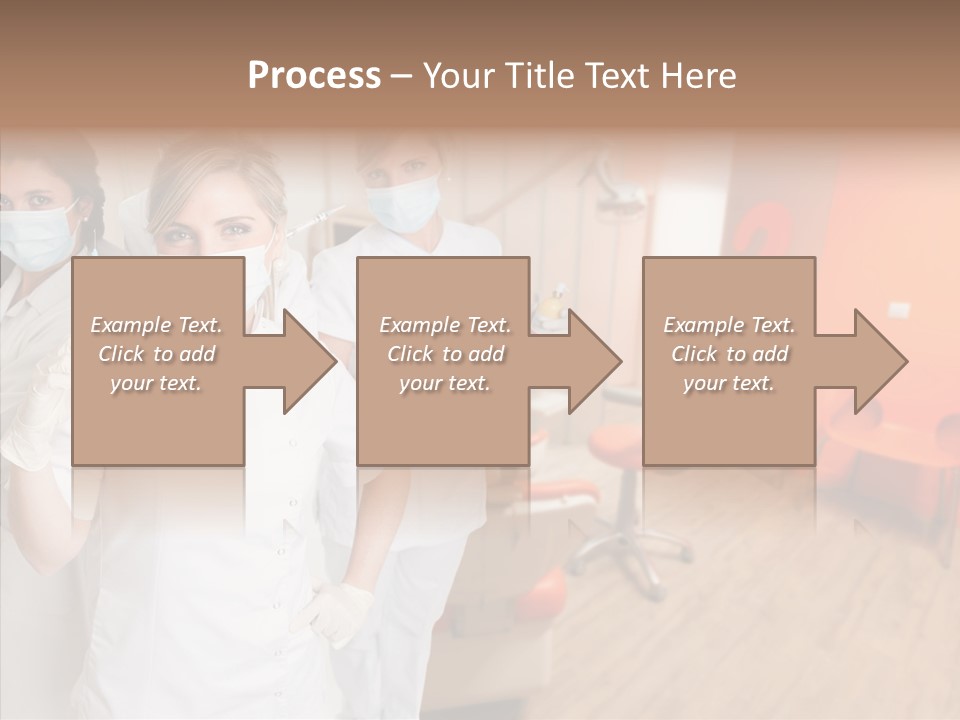 Person Needle White PowerPoint Template