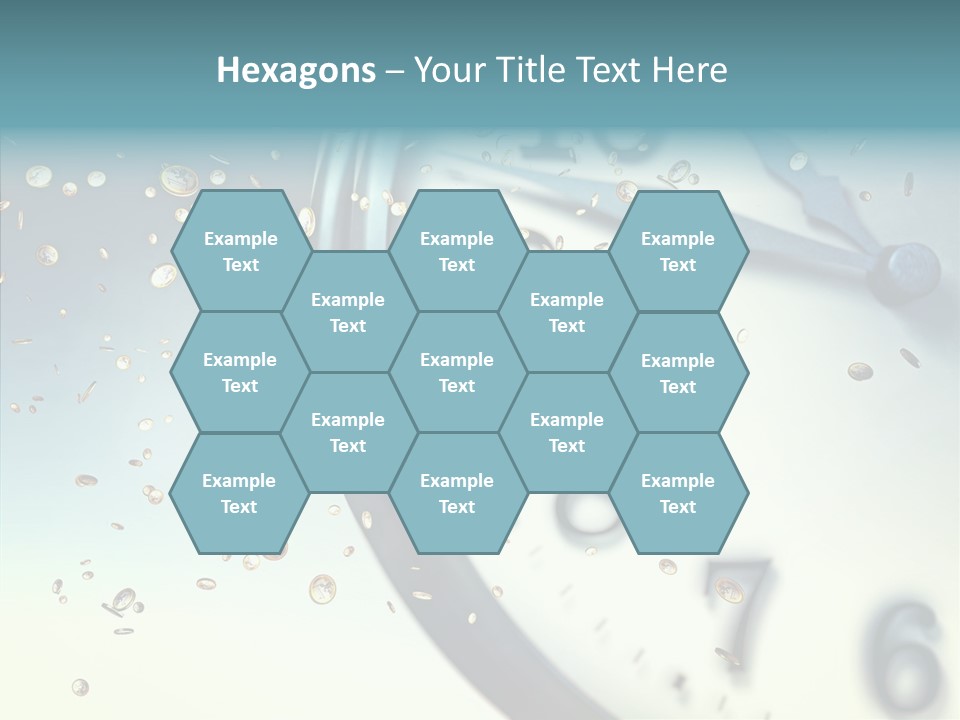Clock Time Finance PowerPoint Template